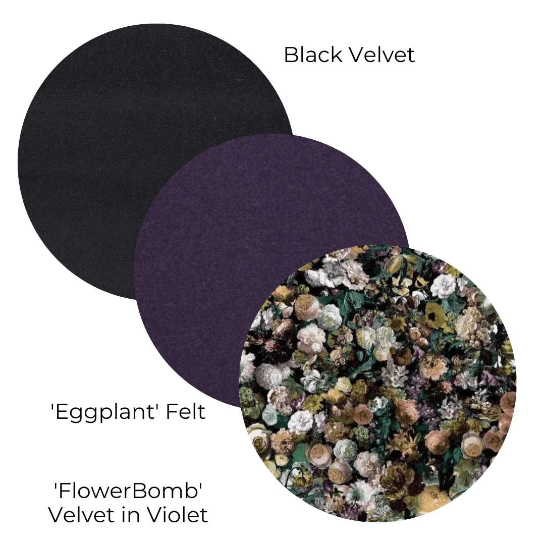 Velvet & Felt Trio
