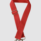 Vinyl Handbag Strap - Red