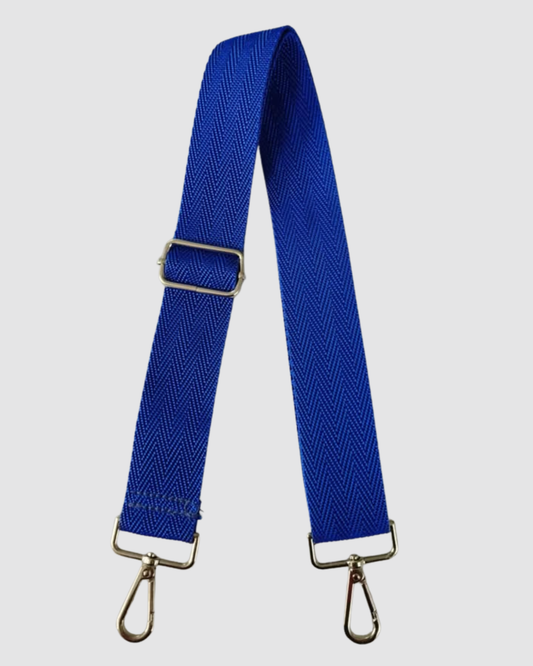 Vinyl Handbag Strap - Blue