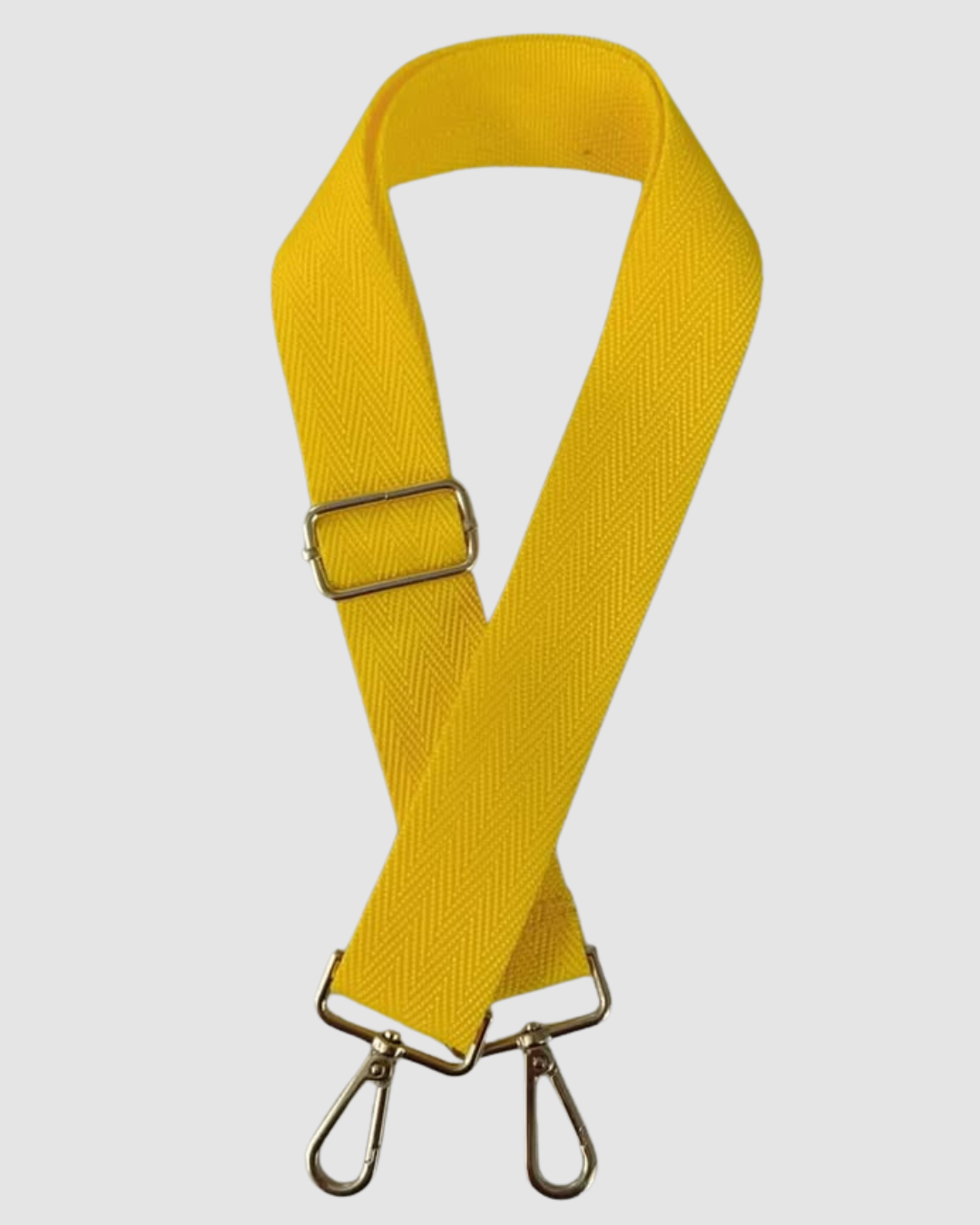 Vinyl Handbag Strap - Yellow