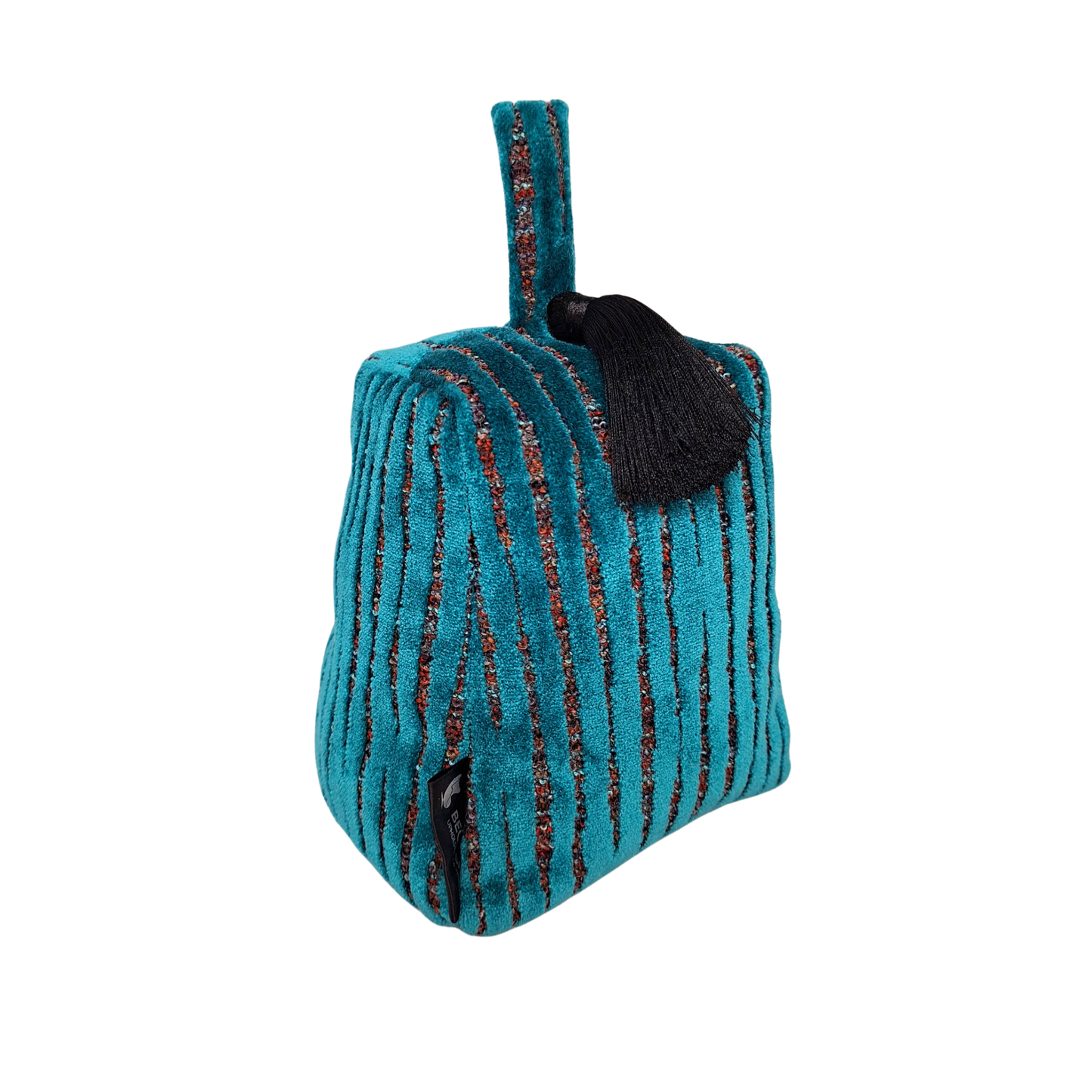 Door Stop (Aqua and Black)