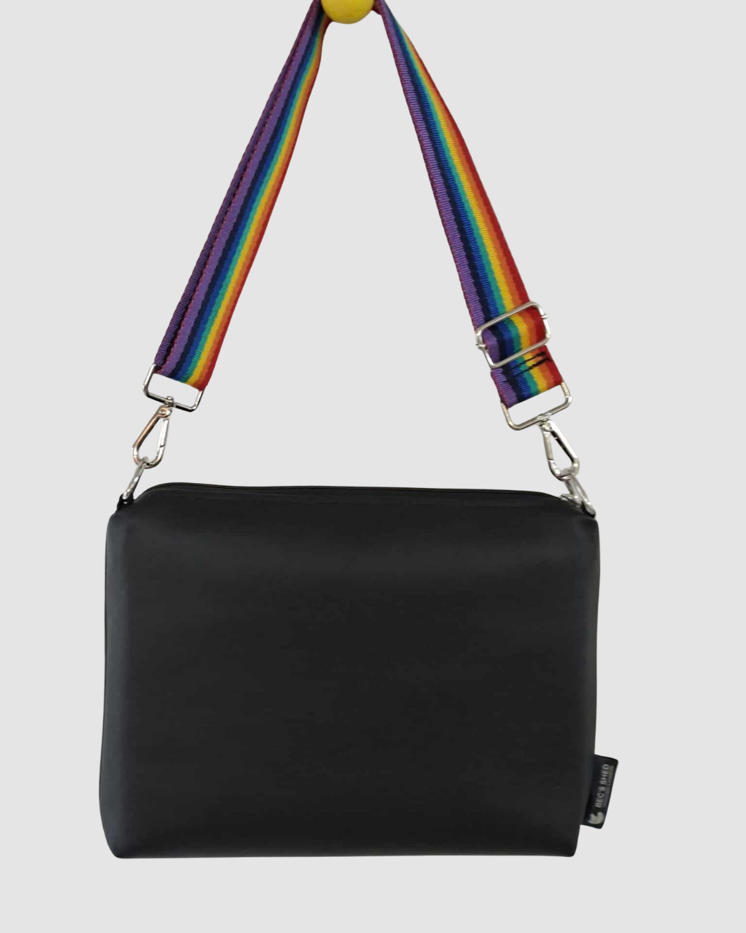 Vinyl Handbag Strap - Rainbow