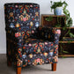 Arm Chair in 'Transylvania Folk' Linen