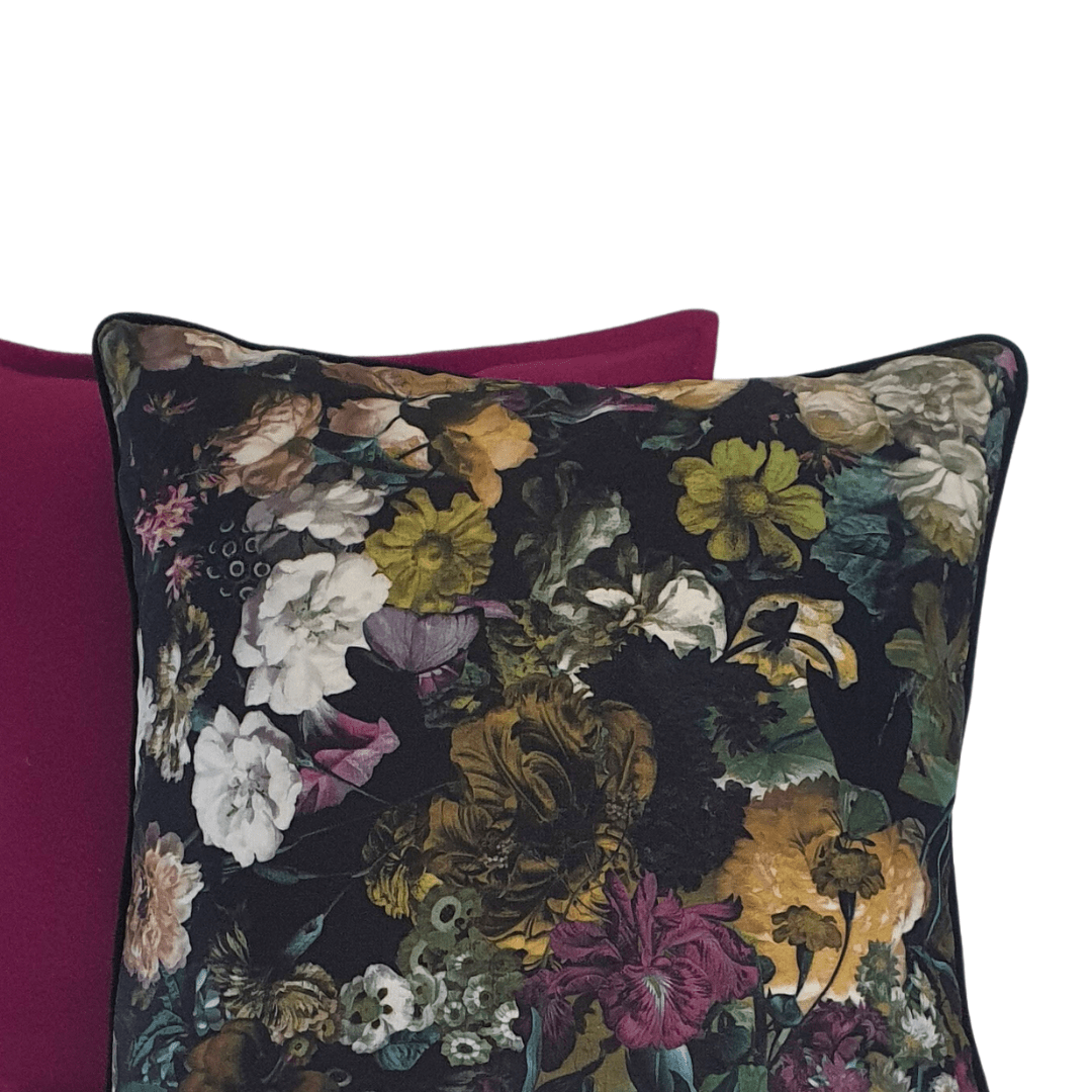 Frost & Fuschia Cushion Duo