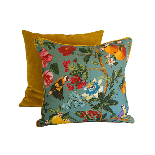 Golden Cornucopia Cushion Duo