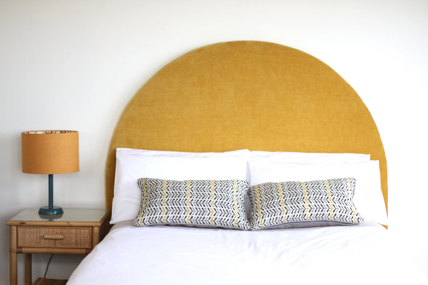 Half Moon Rising: 'Orleans' Velvet in Honey