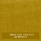 Half Moon Rising: 'Orleans' Velvet in Honey