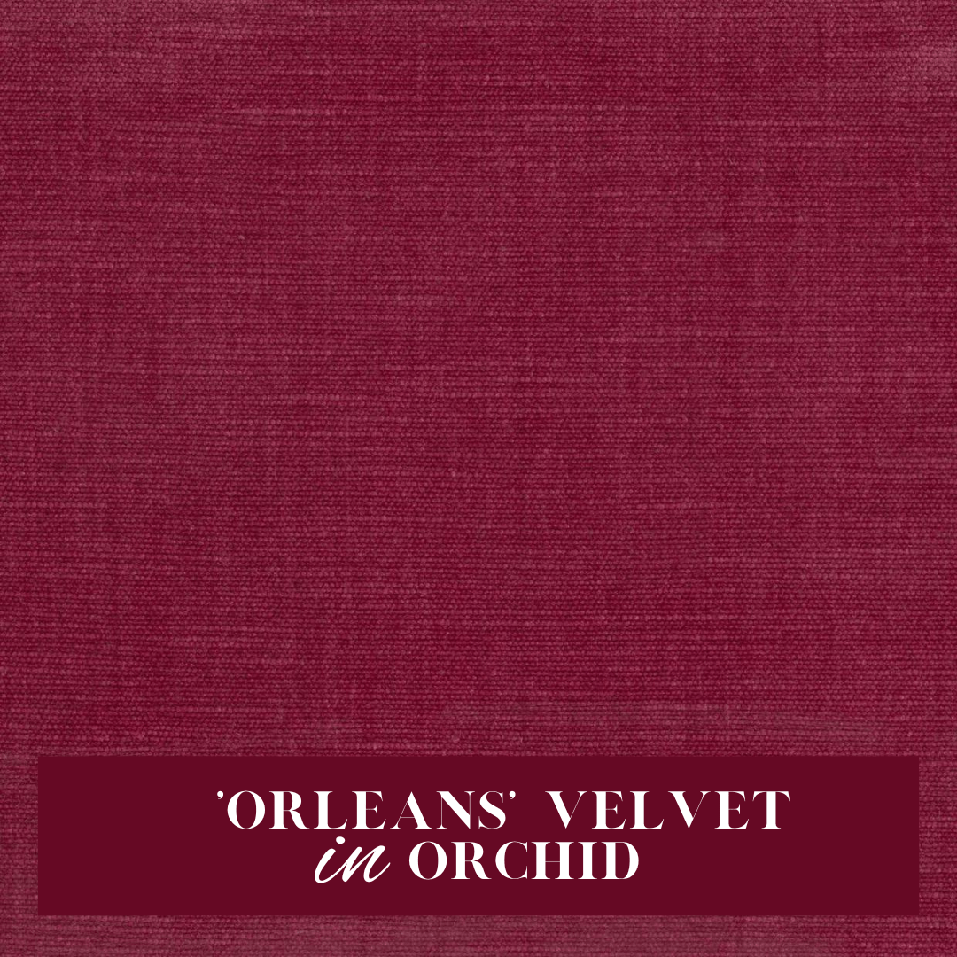 Mountain Deep: 'Orleans' Velvet in 'Orchid'