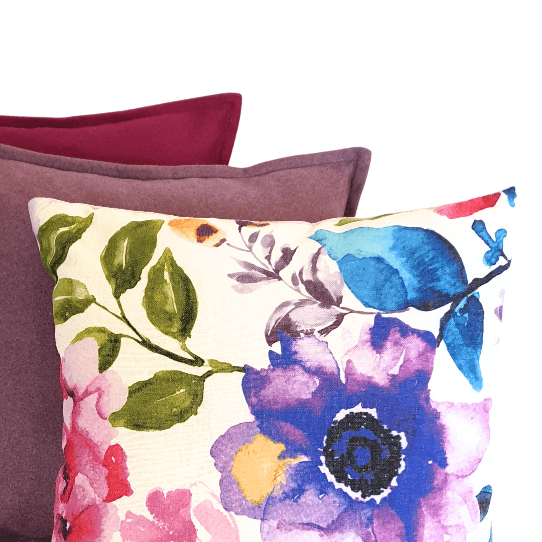 Pink Floral Trio